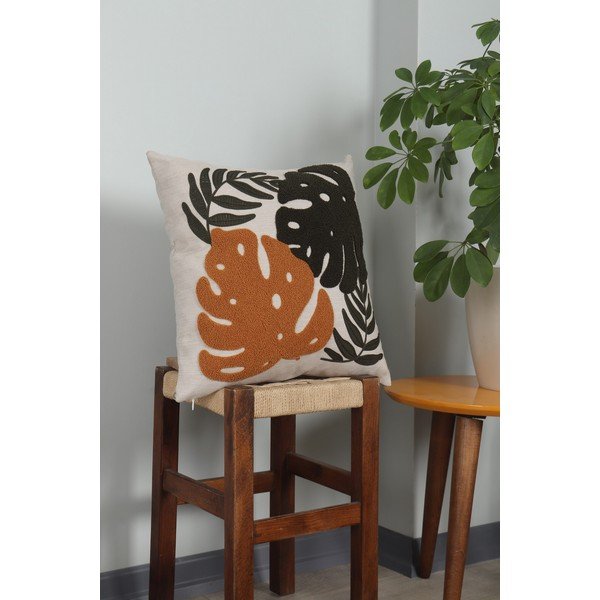 Ľanový dekoračný vankúš 43x43 cm – Mioli Decor-image-2