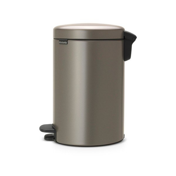 Hnedosivý pedálový odpadkový kôš Brabantia Newicon, 12 l-image-2