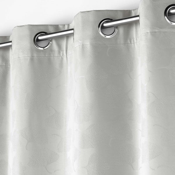 Svetlosivý zatemňovací záves zo žakáru 140x260 cm Lunella – douceur d'intérieur-image-1