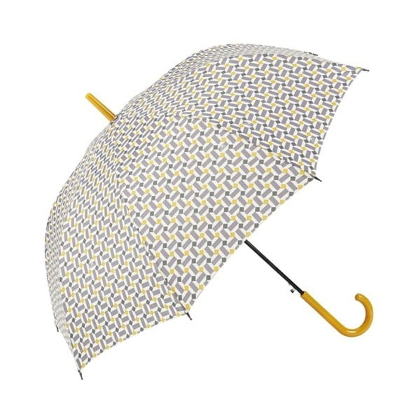 Dáždnik so sivými detailmi Print, ⌀ 97 cm