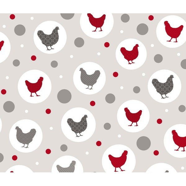 Umývateľný obrus ø 160 cm Suzette – douceur d'intérieur-image-1