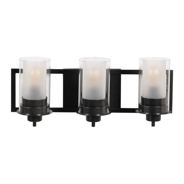 Čierno-biele nástenné svietidlo – Ixia