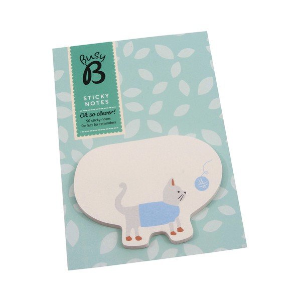 Lepiace papieriky Busy B Sticky Cat-image-1