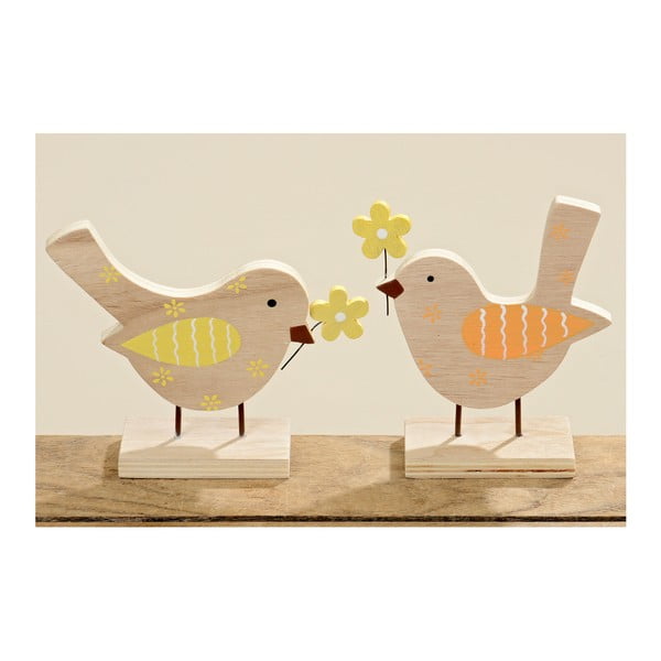 Sada 2 dekoratívnych vtáčikov Boltze Lina