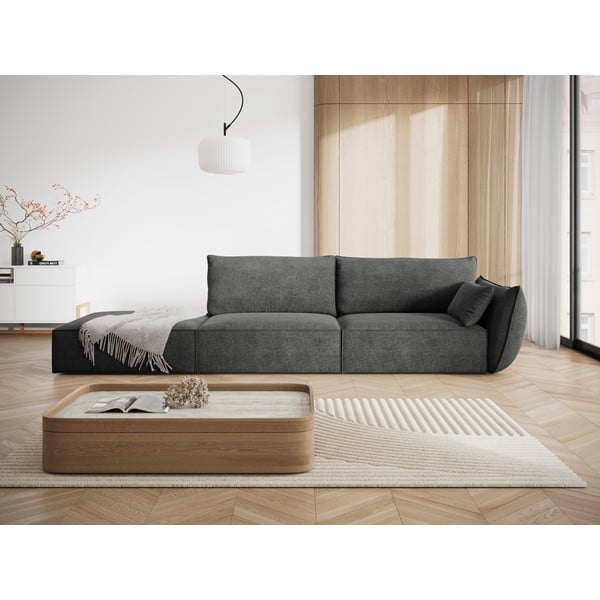 Sivá leňoška (pravý roh) Vanda – Mazzini Sofas-image-1