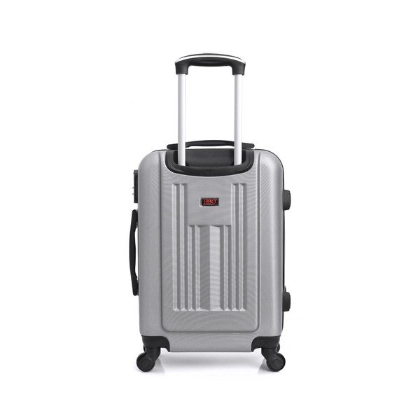 Cestovný kufor v striebornej farbe Hero Lipari, 37 l-image-3