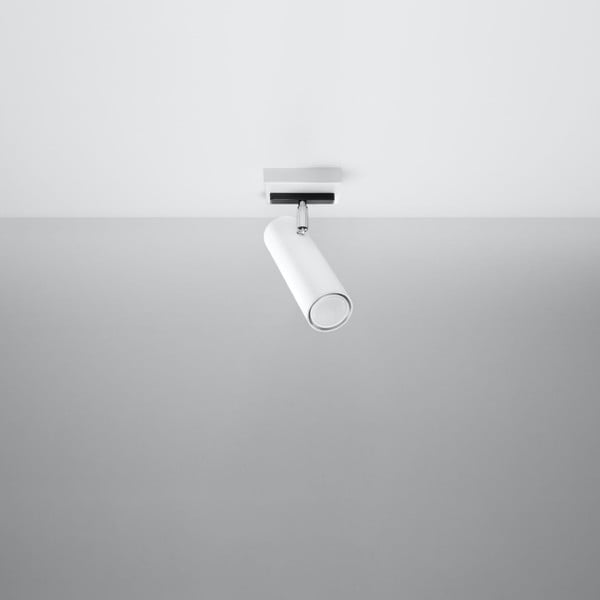 Biele stropné svietidlo 8x8 cm Mira – Nice Lamps