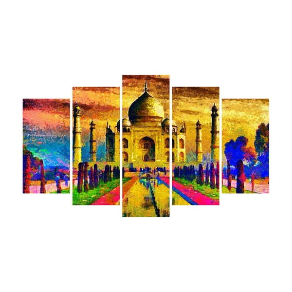 Viacdielny obraz na plátne Taj Mahal