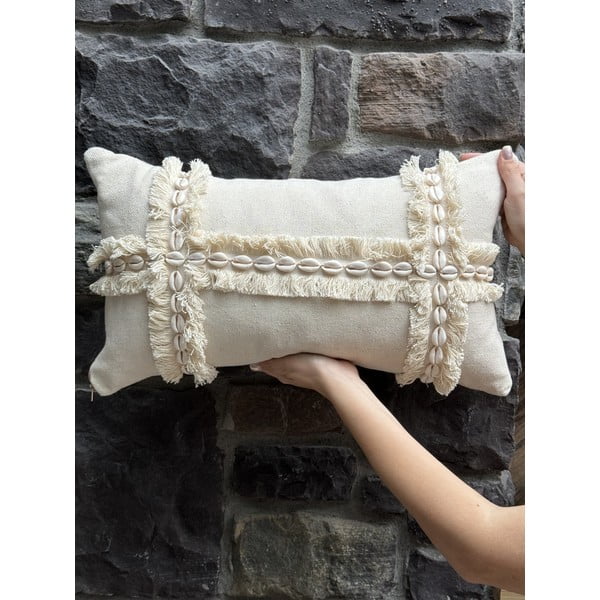 Bavlnená obliečka na vankúš 30x50 cm Seashells – Mioli Decor-image-3