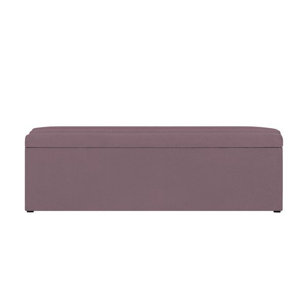 Levanduľovo-fialový otoman s úložným priestorom Cosmopolitan Design LA, 200 x 47 cm-image-1