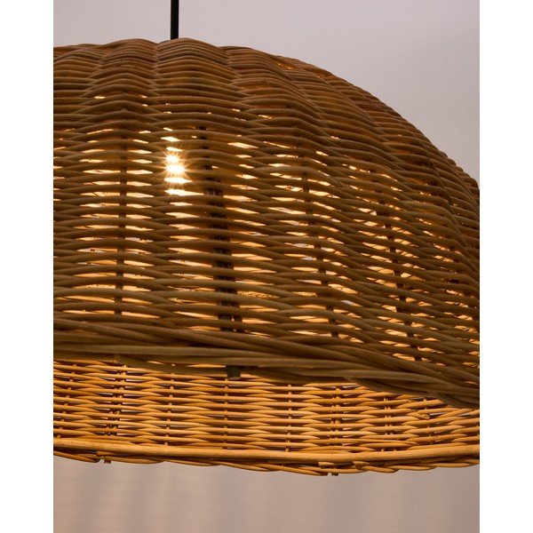 Tienidlo v prírodnej farbe ø 80 cm Jornets – Kave Home-image-1