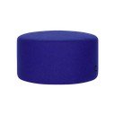 Modrý vlnený taburet Folk – noo.ma