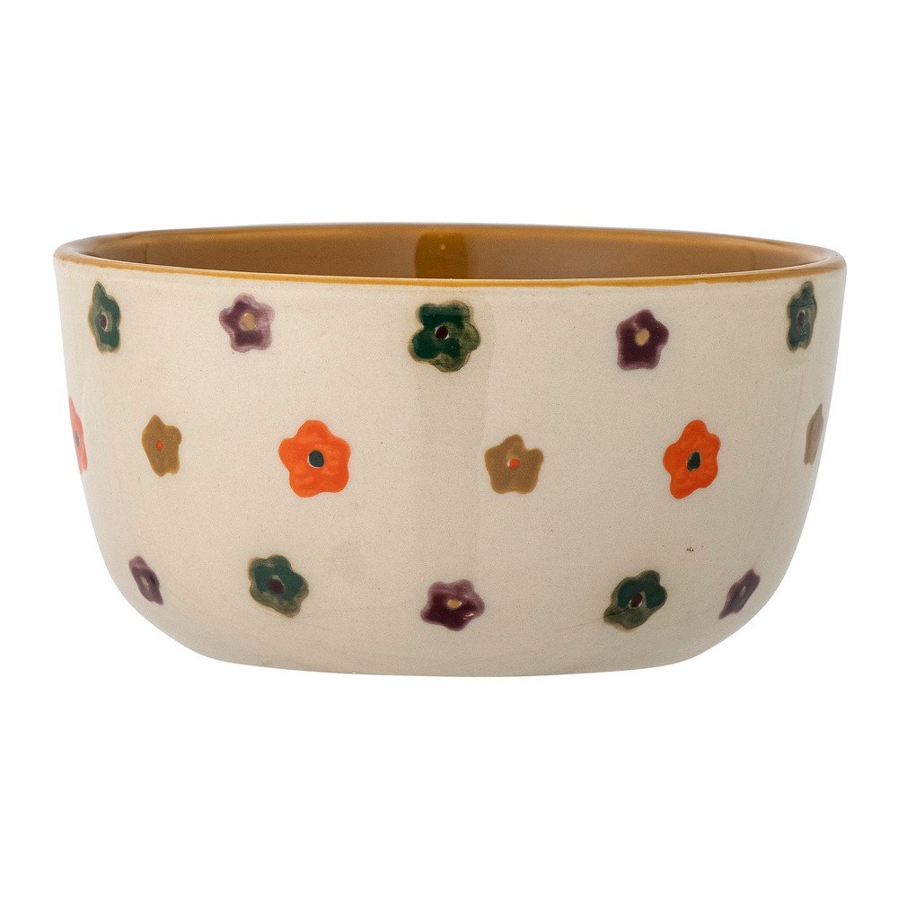 Béžová kameninová detská miska ø 12 cm Addy – Bloomingville Mini