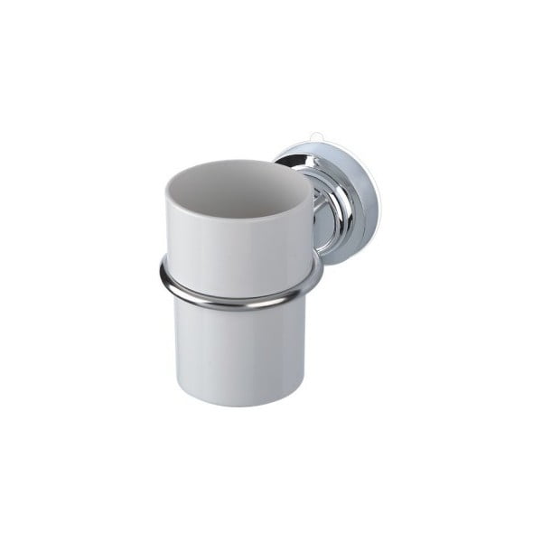 Pohárik na zubné kefky s oceľovým držiakom bez nutnosti vŕtania ZOSO Cup
