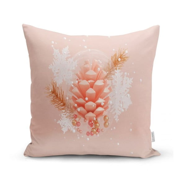 Obliečka na vankúš Minimalist Cushion Covers Pink Cone, 45 x 45 cm