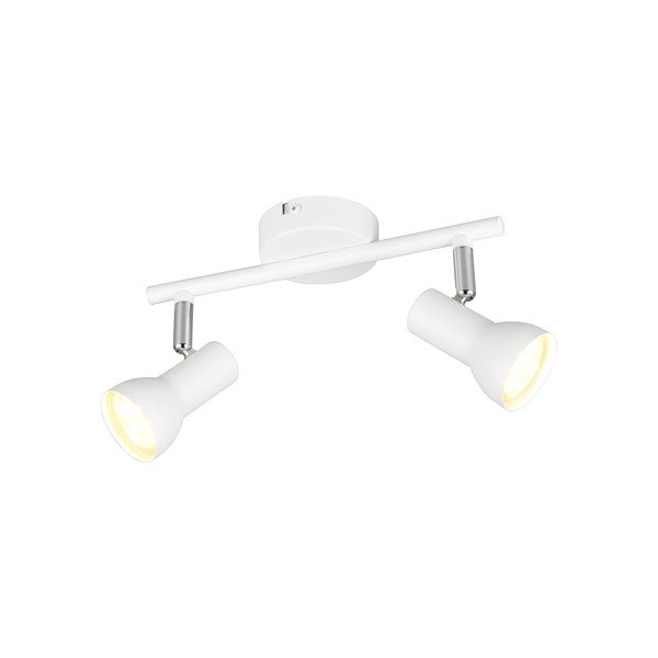 Biele bodové svietidlo ø 8 cm Cantar – Reality-image-3