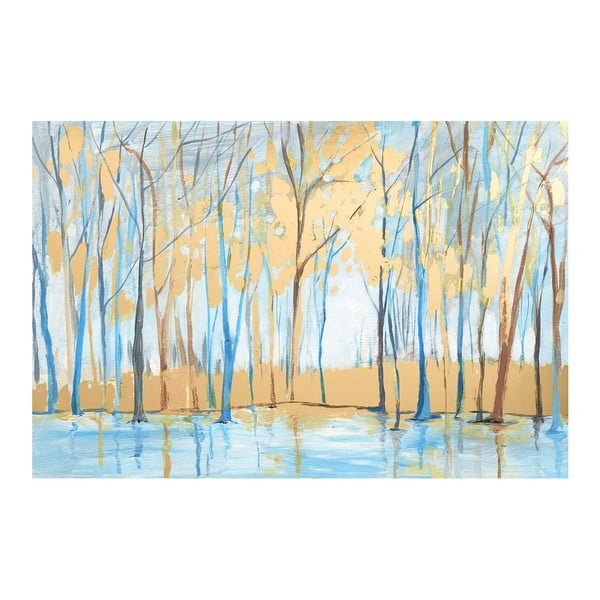 Obraz na plátne Marmont Hill Wooden Lake, 61 × 41 cm
