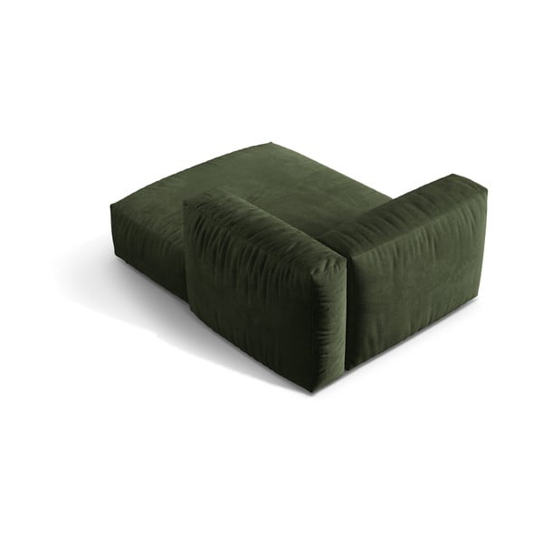 Zelený zamatový modul pohovky (pravý roh) Martina – Micadoni -image-2