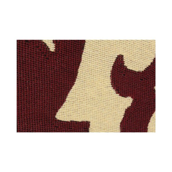 Červený koberec Floorist Agac Claret Red, 80 × 150 cm-image-1