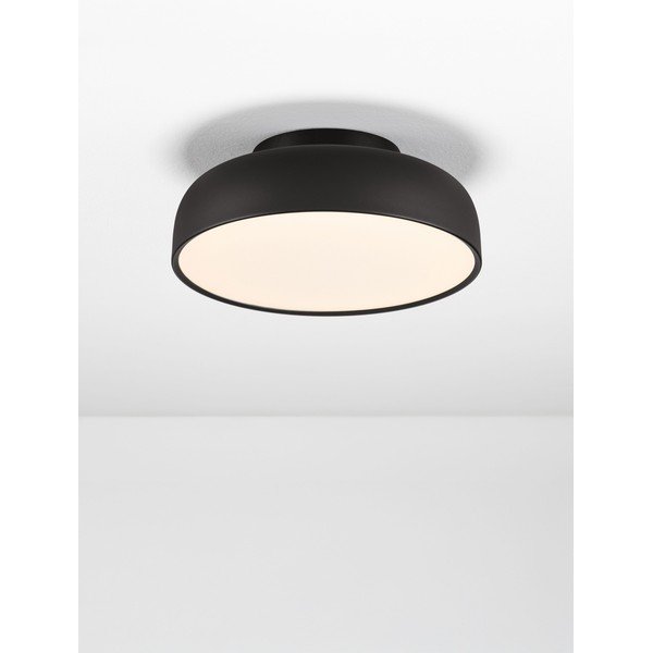 Matne čierne hliníkové LED stropné svietidlo so stmievačom Noelia – Nova Luce-image-3