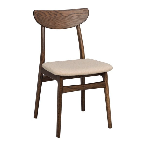 Hnedé jedálenské stoličky v súprave 2 ks Rodham - Rowico