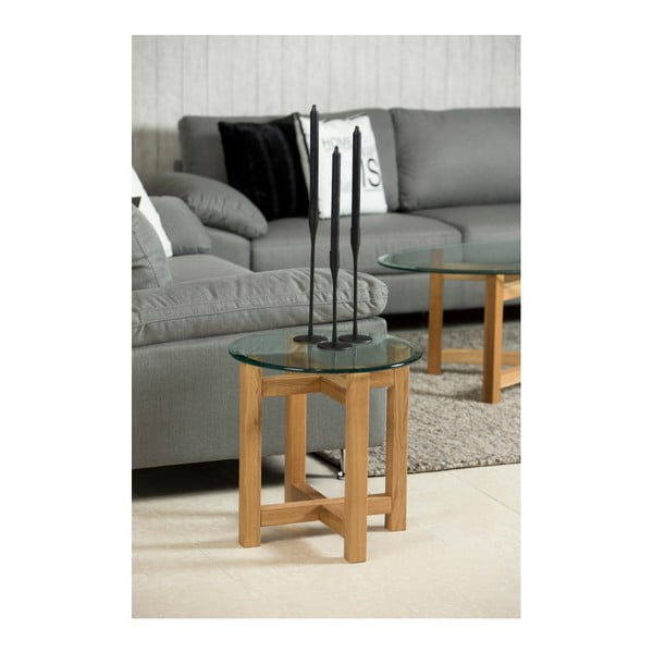 Odkladací stolík Actona Melia, ⌀ 50 cm-image-1