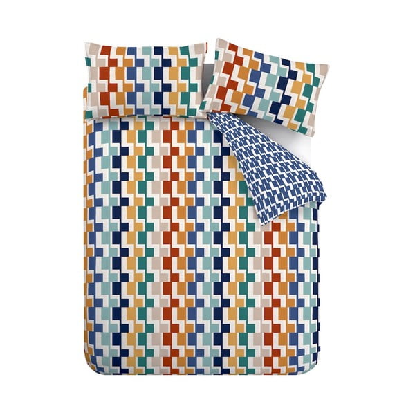 Obliečky na jednolôžko 135x200 cm Bryson Geo – Catherine Lansfield