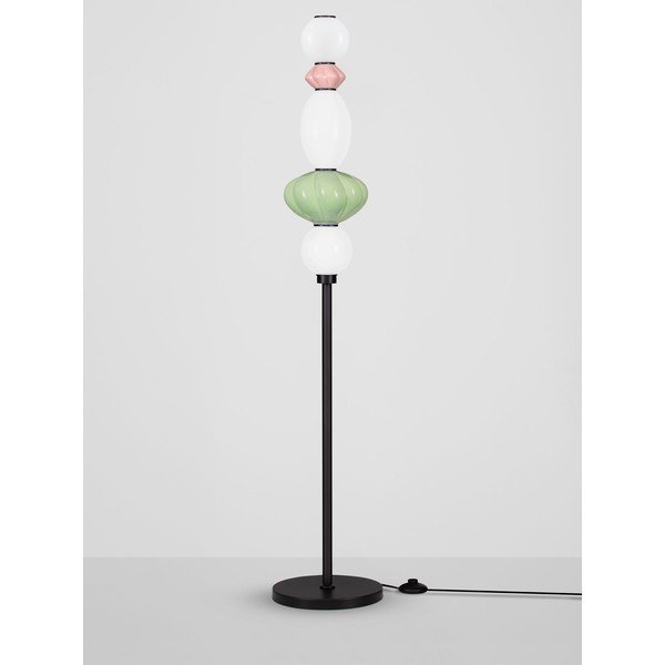 Keramická LED stojacia lampa so stmievačom s keramickým tienidlom/so skleneným tienidlom (výška  136,5 cm) Oneta – Nova Luce-image-3