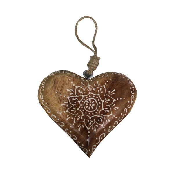Závesná dekorácia v tvare srdca Antic Line heart Ornament