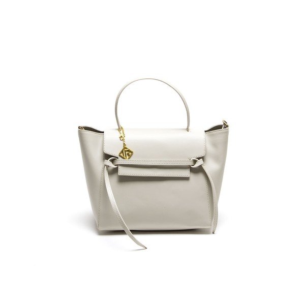 Kožená kabelka Tote 394 Beige