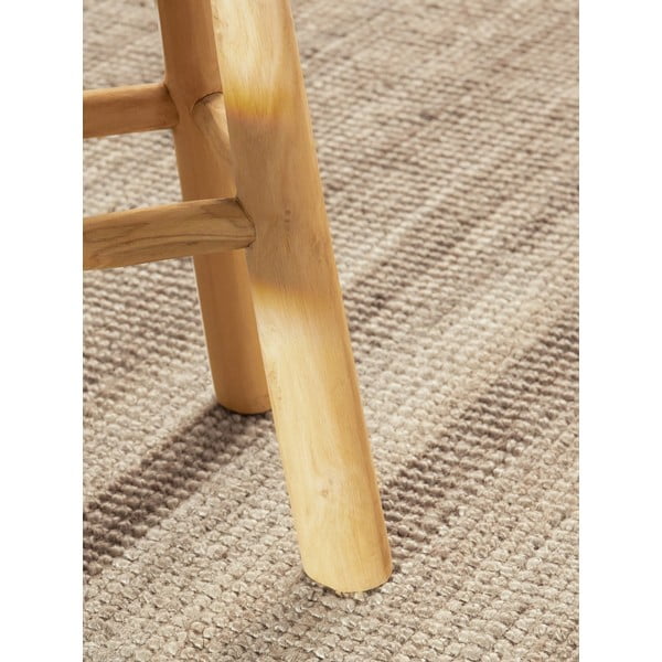 Jutový okrúhly koberec taupe ø 160 cm Bouclé Jaipur – Hanse Home-image-4