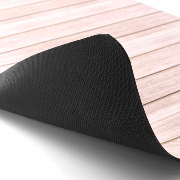 Hnedá gumová kúpeľňová predložka 50x80 cm Calista – douceur d'intérieur-image-4