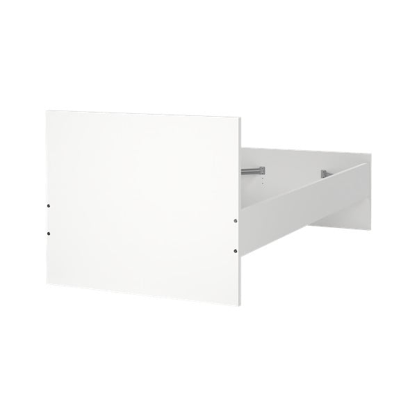 Biela jednolôžková posteľ 90x190 cm Naia – Tvilum-image-4