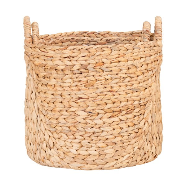 Košíky v súprave 2 ks z vodného hyacintu ø 35x37 cm Passo – House Nordic-image-2