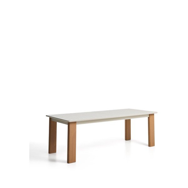 Kovový záhradný jedálenský stôl 100x233 cm Livorno – Kave Home