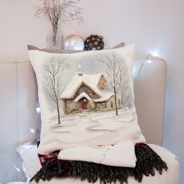 Obliečka na vankúš s vianočným motívom 43x43 cm – Mila Home-image-3