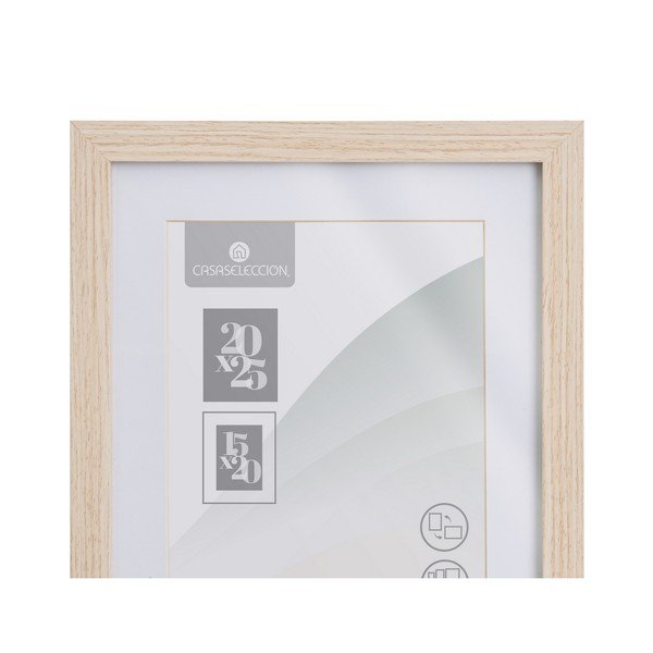 Stojací/na stenu rámček v prírodnej farbe 22,5x28 cm Sencillo – Casa Selección-image-2