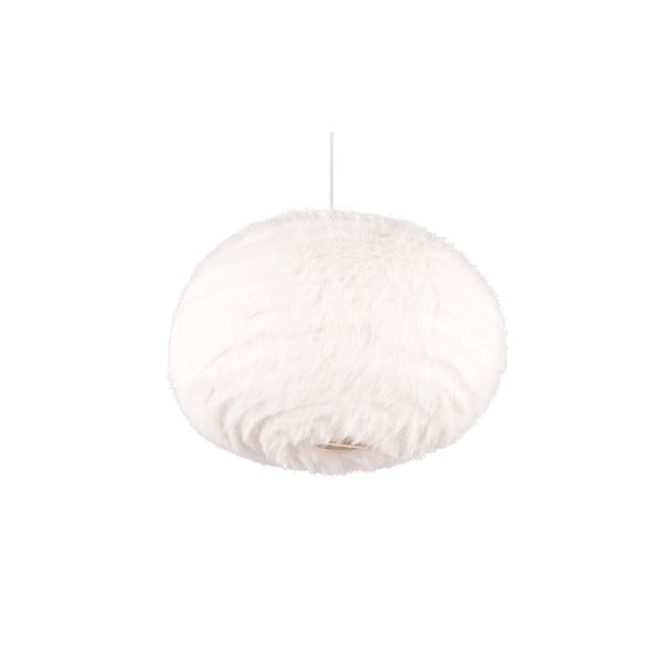 Krémové závesné svietidlo ø 50 cm Furry – Reality-image-2