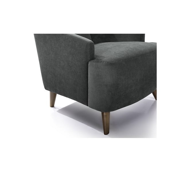 Tmavosivé kreslo Slope - Scandic-image-1