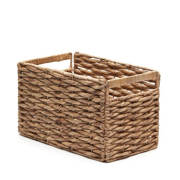 Košík z vodného hyacintu 25x35x27,5 cm Words – Kave Home