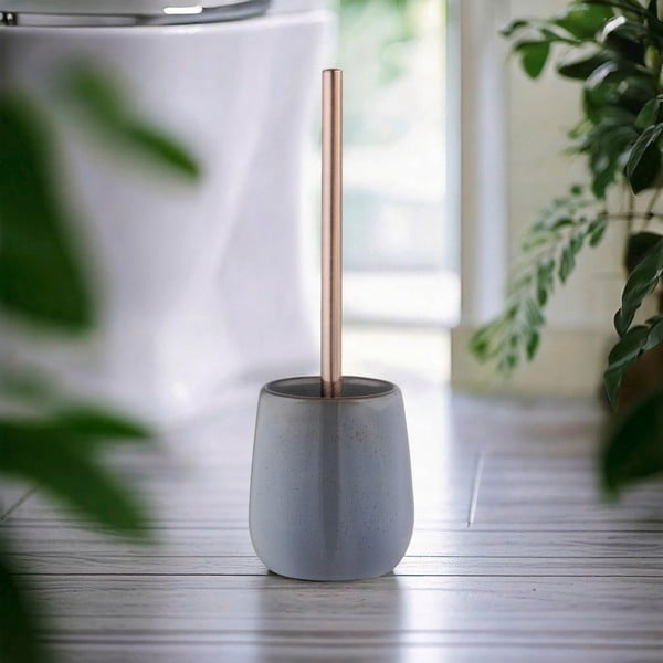 Sivá keramická WC kefa Sirmione – Wenko-image-1