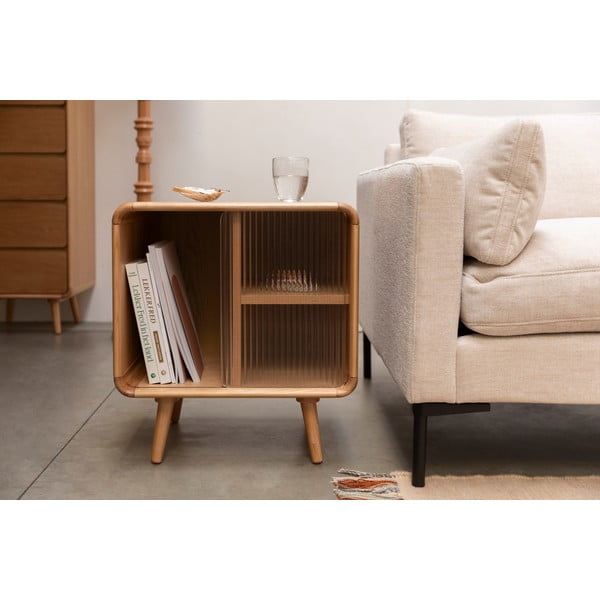 Odkladací stolík z masívneho dreva 40x50 cm Rise – Zuiver-image-1