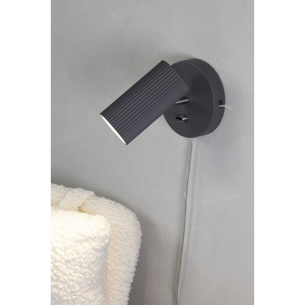 Sivé nástenné svietidlo Costilla - Markslöjd-image-1