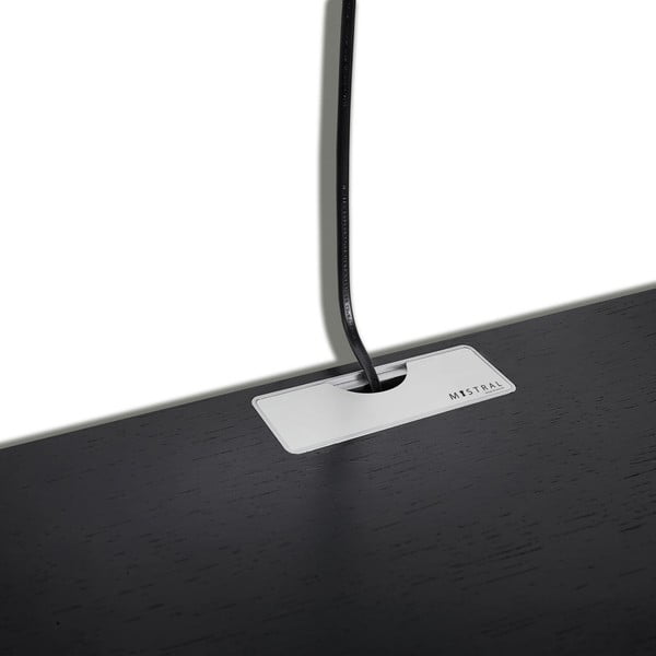 Biely/ružový TV stolík 133x22x32,5 cm Mistral – Hammel Furniture-image-1