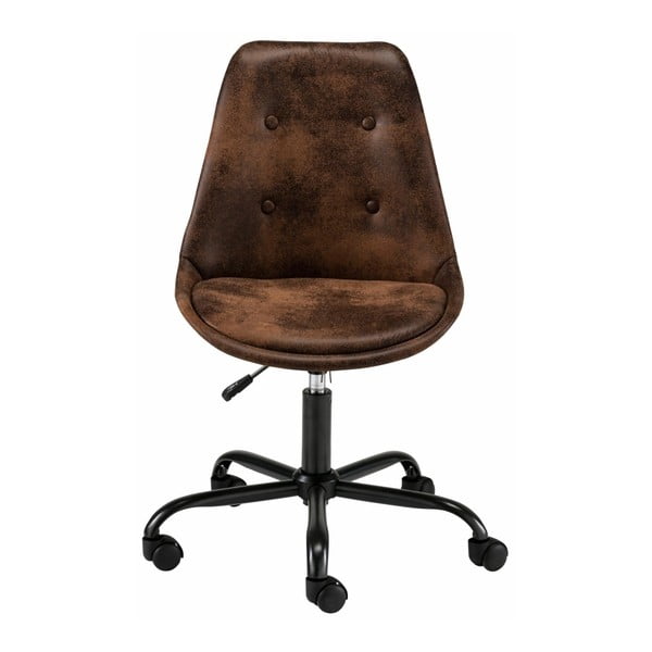 Hnedá kancelárska stolička na kolieskach Støraa Dennis-image-3