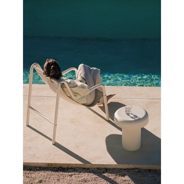 Kovový okrúhly záhradný stolík ø 40 cm Miko – noo.ma-image-2