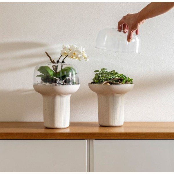 Plastový kvetináč ø 19 cm Humidarium – Plastia-image-1