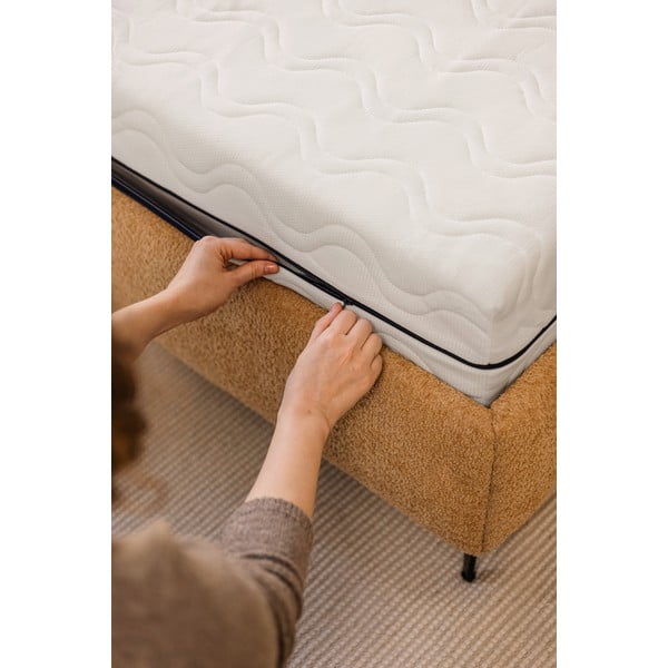 Tvrdý/stredne tvrdý penový obojstranný matrac 90x200 cm Snooze Balance – Bonami Essentials-image-3