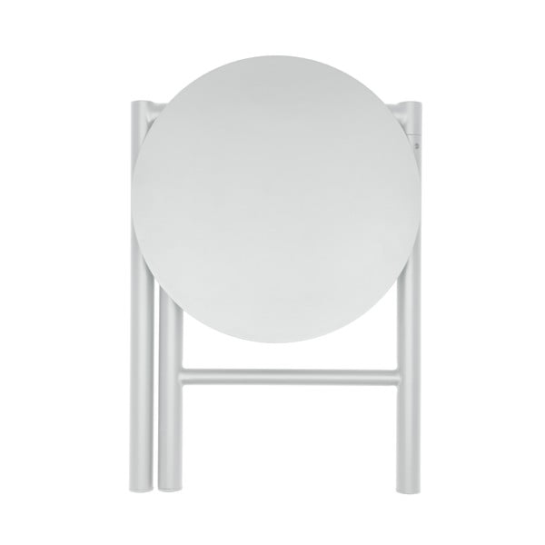 Biela kovová stolička Disc – Zone-image-4