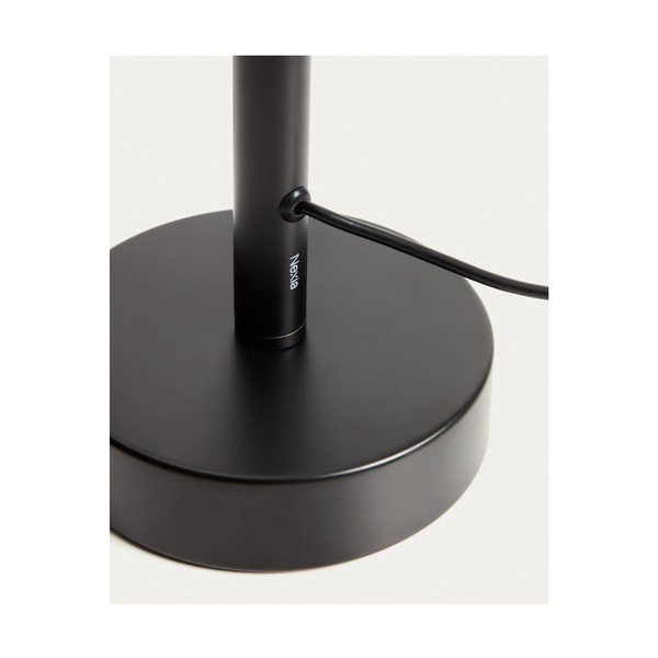 Čierna LED stojacia lampa (výška  60 cm) Bow – Kave Home-image-4